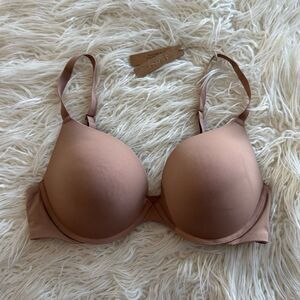 Skims Fits Everybody Push Up Demi Bra Sienna Size 38D